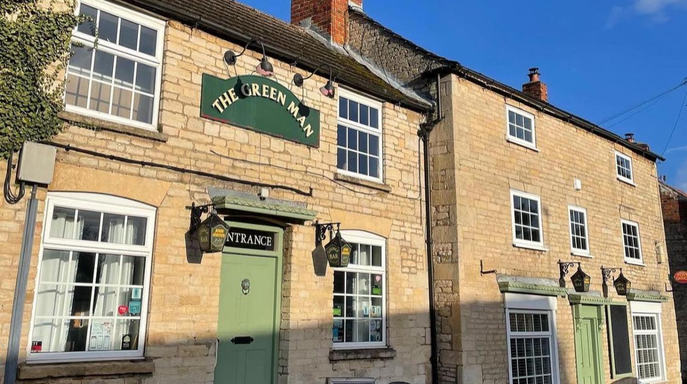 The Cottage Upstairs At The Green Man, Ropsley Exterior photo